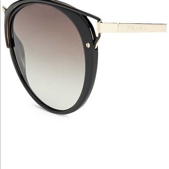 Prada women 54MM Cutout Cat Eye Sunglasses - Picture 3 of 3